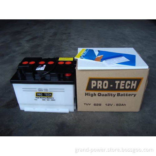 628 Dry Charged Car Battery